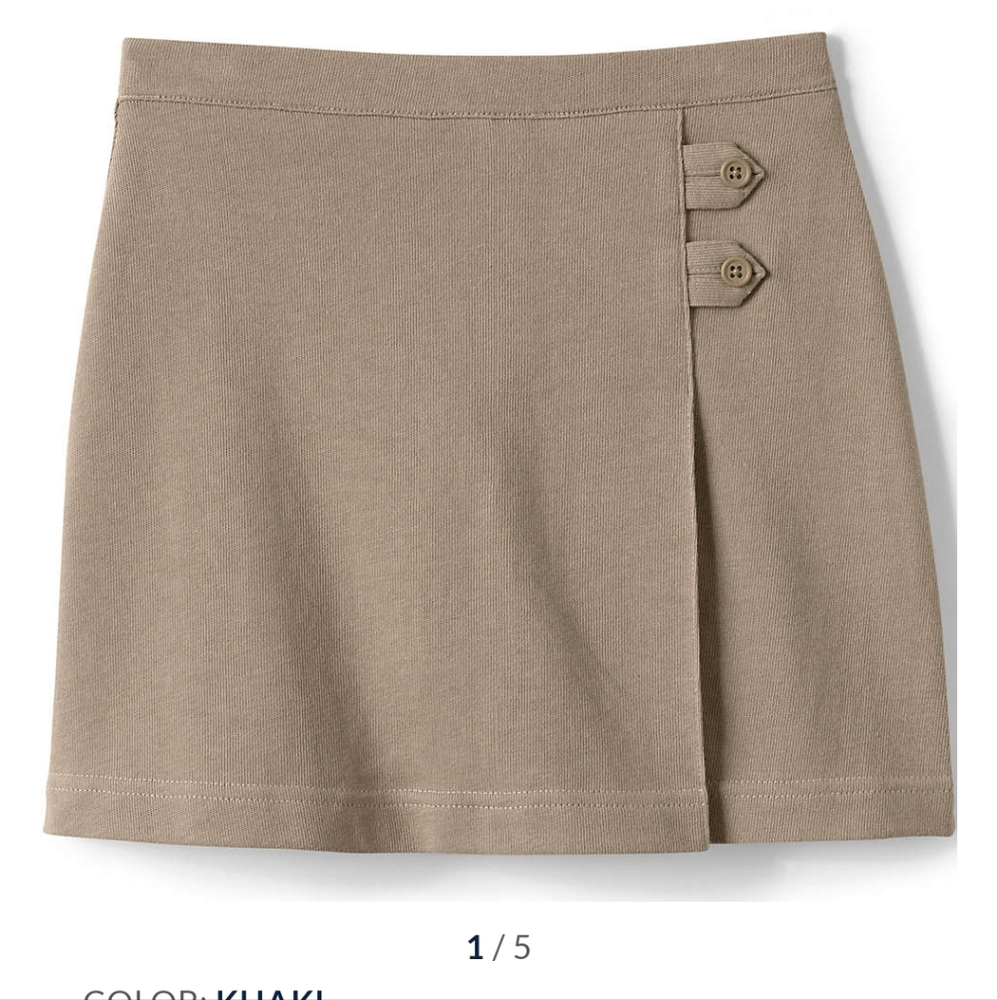 Landsend Girls Knit Above the knee skirt size 10